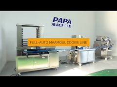 Full Automatic Mooncake maker Maamoul production line For Sales