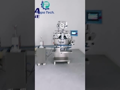 CE Certificated Automatic Fig Cookies Machine/Stuffed energy bar making machine