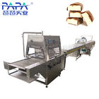China Industrial Biscuit Chocolate Enrobing Dipping Coating Machine Enrober For Donut