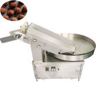 Automatic cocoa powder chocolate sprinkles rotary table coating machine
