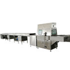 Industrial chocolate enrobing machine for snack bar / cake / biscuit / pie