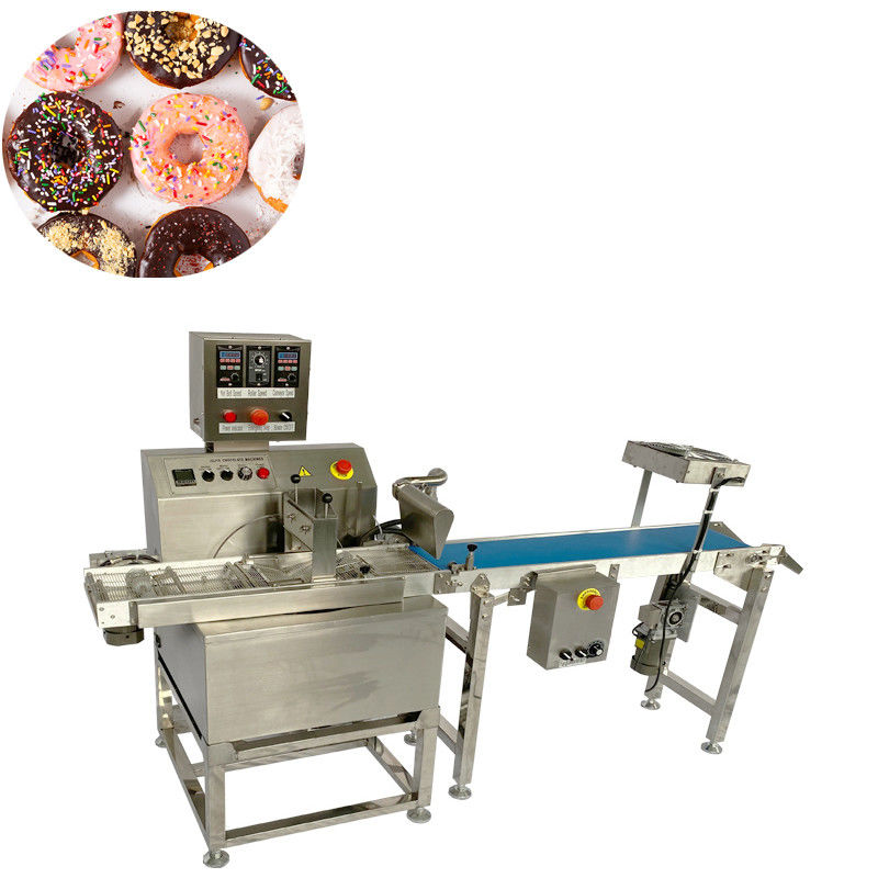 PE8 Electric Heating machine enrobing chocolate for Cookie Biscuit