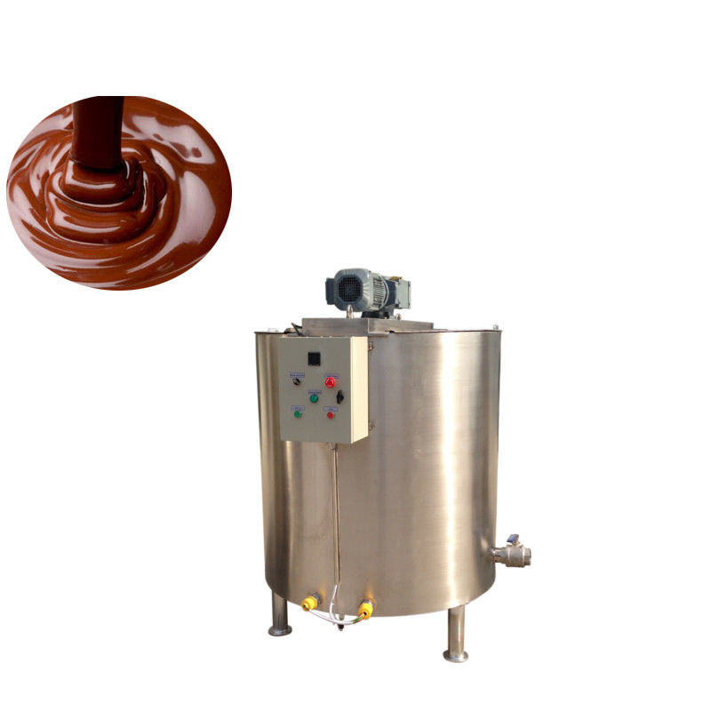 500L Electric heating pipes double jacketed chocolate melting tank