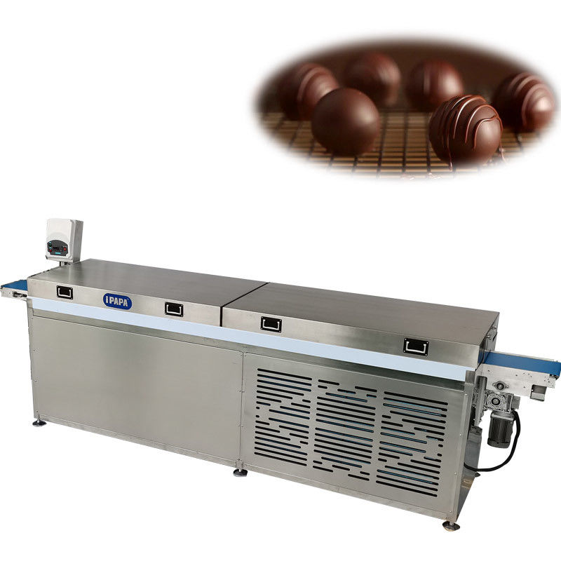304 Stainless Steel Chocolate Dipping Machine Enrober