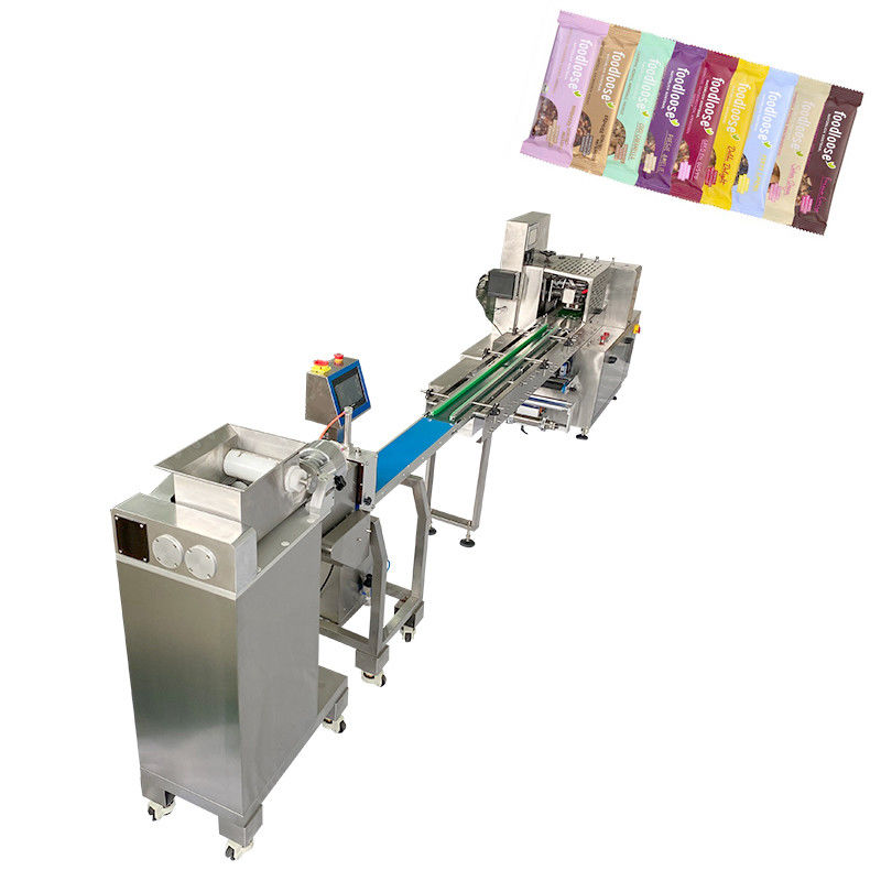 Full automatic packaging system protein bar packing machine