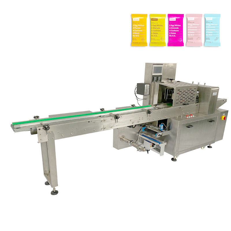 Full Automatic Chocolate Bar Flow Wrapping Machine