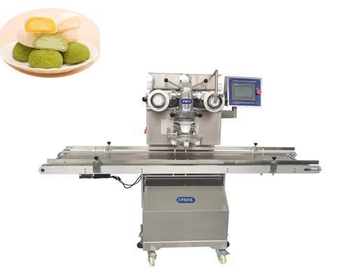 Stainless Steel 304 Automatic Mochi Ice Cream forming Machine With Tray Arranger