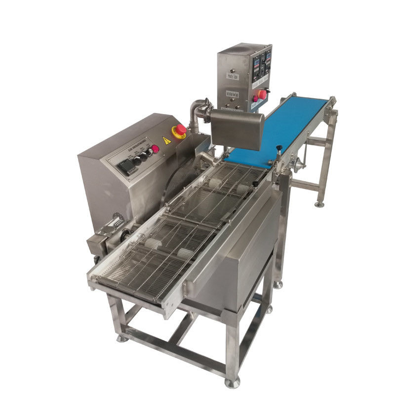 CE certificated small chocolate covering machine