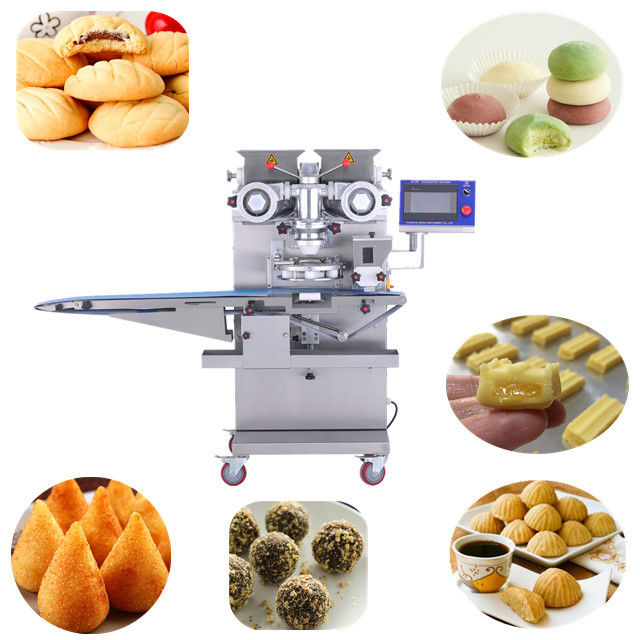 304 Ss P160 Automatic Filled Cookie Encrusting Machine With Production Speed 90 Pcs/Min